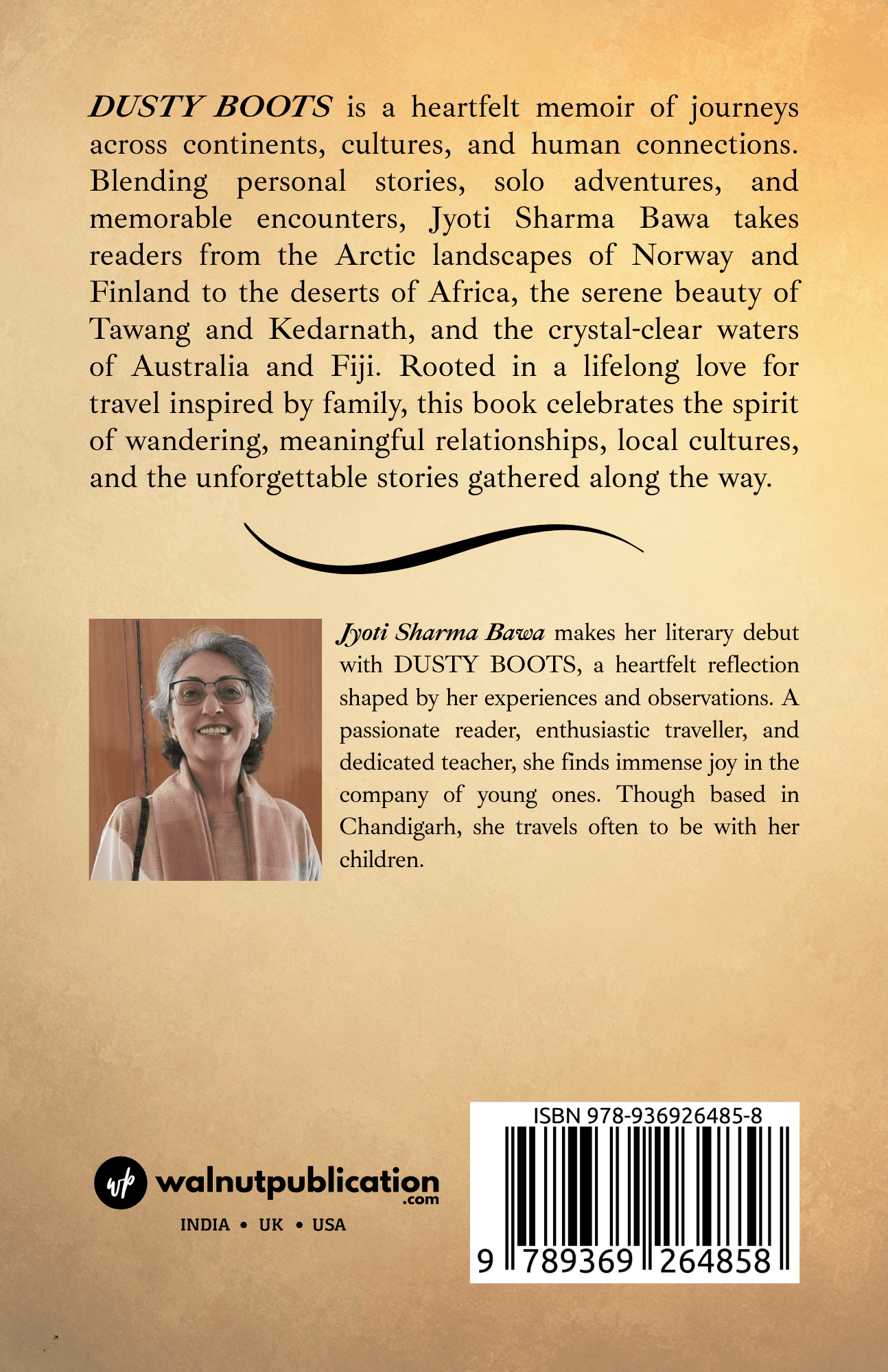 Dusty Boots back cover